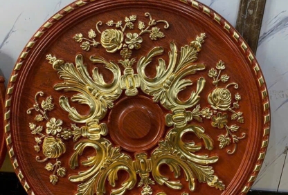 MÂM HÓA HỒNG VÂN GỖ DÁT VÀNG - MGDV04